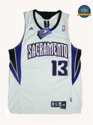 cfb3 camisetas Tyreke Evans, Sacramento Kings [Blanca]