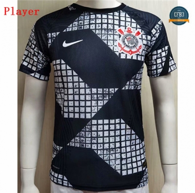 Cfb3 Camiseta Player Version Corinthians Negro 2020/2021