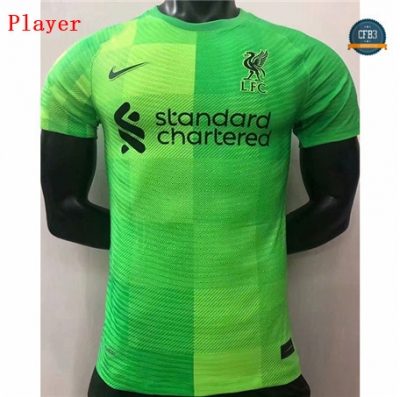 Cfb3 Camiseta Player Version Liverpool Portero Verde 2021/2022