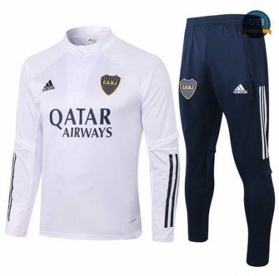 Chandal Boca Juniors Blanco 2020/2021