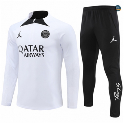 Diseñar Chándal Fútbol Paris Paris Saint Germain Niño Equipación Blanco 2024/2025