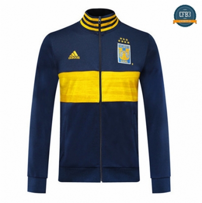 Cfb3 Camisetas B052 - Chaqueta Tigres UANL Azul Oscuro/Amarillo 2019/2020