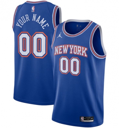 Cfb3 Camisetas Custom, New York Knicks 2020/21 - Statement