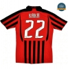 Camiseta 2007-08 AC Milan 1ª Equipación (22 KAKA)