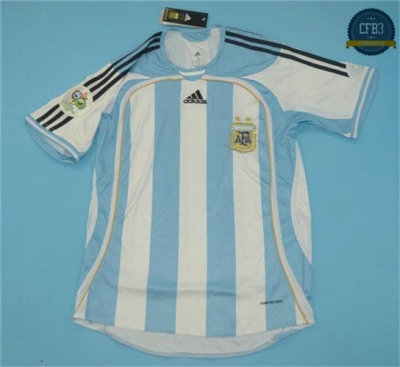 Camiseta 2006 Argentina 1ª Equipación