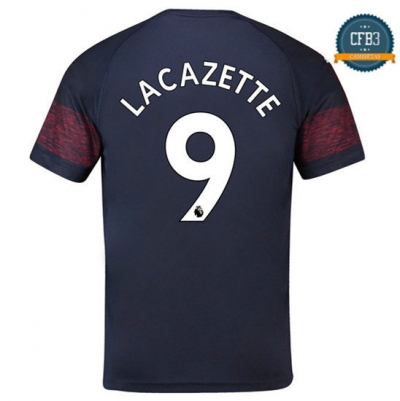 Camiseta Arsenal 2ª Equipación 9 Lacazette 2018