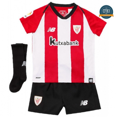 Camiseta Athletic Bilbao 1ª Equipación Niños Rojo/Blanco 2018