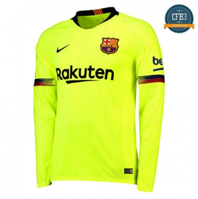 Camiseta Barcelona 2ª Equipación Manga Larga 2018