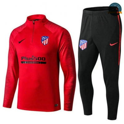 Chándal Atletico Madrid Rojo/Negro 2019/2020 Presion De Acero