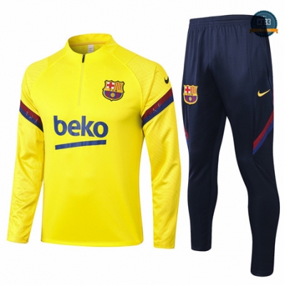 Cfb3 Survetement Barcelona Amarillo 2020/21