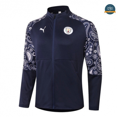 Cfb3 Chaqueta Manchester City Equipación Azul Oscuro 2020/2021