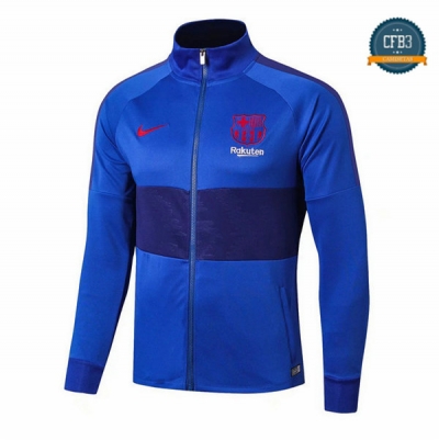 Cfb3 Camisetas Chaqueta Sudadera Barcelona Bleu 2019/2020 Cuello alto