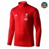 Cfb3 Camisetas Sudadera Cremallera Mitad Liverpool Rojo 2019/2020 Cuello alto