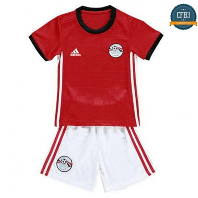 Camiseta egypte 1ª Equipación Niños Rojo 2018