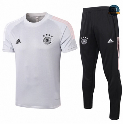 Cfb3 Camiseta Alemania + Pantalones Gris claro 2020/2021