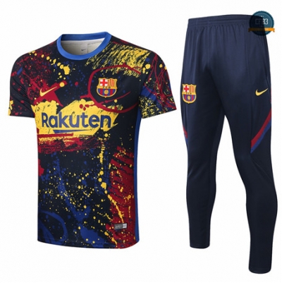 Cfb3 Camiseta Barcelona + Pantalones Verde militar 2020/2021