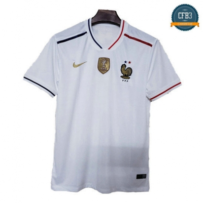 Camiseta Francia 2ª Equipación Blanco 2019/2020