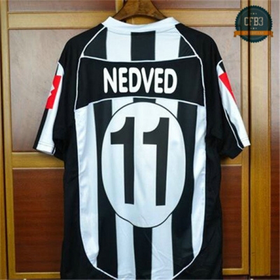 Camiseta 2002-03 Champions League final Juventus 1ª Equipación (11 Nedved)
