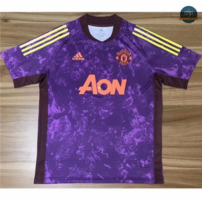Cfb3 Camiseta Manchester United Entrenamiento Púrpura 2020/2021