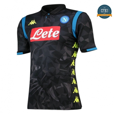 Camiseta Napoli 2ª Equipación Negro 2018