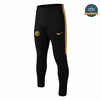 Cfb3 Camisetas Pantalón chándal Inter Milan Negro/Amarillo 2019/2020