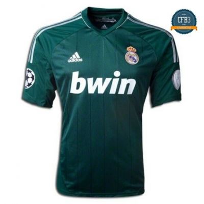Camiseta 2012-13 Real Madrid 2ª Equipación Verde