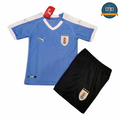 Camiseta Uruguay Niños 1ª Equipación Azul 2019/2020
