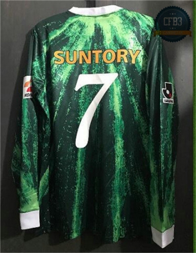 Camiseta 1993-95 Verdy Kawasaki Manga Larga 1ª Equipación (7 BISMARCK)