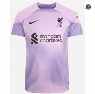 Cfb3 Camiseta Liverpool 1ª Portero Equipación Violeta 2022/2023