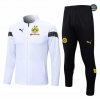 Comprar Cfb3 Camiseta Chaqueta Chándal Borussia Dortmund Equipación Blanco 2022/2023