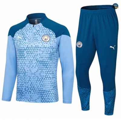 Nuevas Cfb3 Chándal Manchester City Equipación Azul 2023/2024