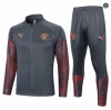 Nuevas Cfb3 Chaqueta Chándal Manchester City Equipación Gris Oscuro 2023/2024