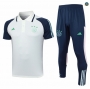 Outlet Cfb3 Camiseta Entrenamiento Ajax + Pantalones Equipación Blanco 2023/2024