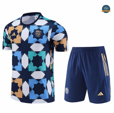 Comprar Cfb3 Camiseta Entrenamiento Argelia + Pantalones Equipación Azul 2023/2024