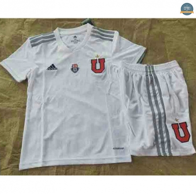 Cfb3 Camisetas University of Chile Niños 2ª Equipación Blanco 2020/2021