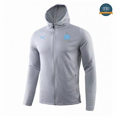 Cfb3 Camisetas D216 Chaqueta Marsella Gris Blanco Sombrero 2019/2020