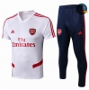 Cfb3 Camisetas D164 Entrenamiento Arsenal Blanco/Azul Oscuro POLO 2019/2020