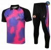 Cfb3 Camisetas PSG Jordan POLO + Pantalones Equipación Rosa 2021/2022