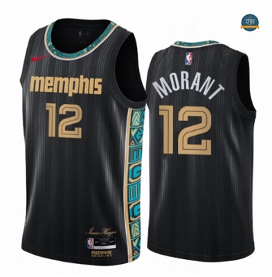Cfb15 Camisetas Ja Morant, Memphis Grizzlies 2020/2021/21 - City Edition