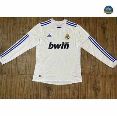 Cfb3 Camiseta Retro 2010-11 Real Madrid 1ª Equipación Manga larga