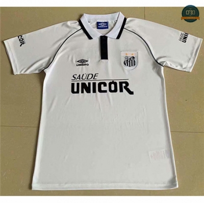 Cfb3 Camiseta Rétro 1997 Santos 1ª Equipación