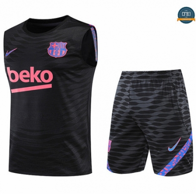 cfb3 camisetas Entrenamiento Barcelona Debardeur + Cortos Equipación 2022/2023 cfb3 041