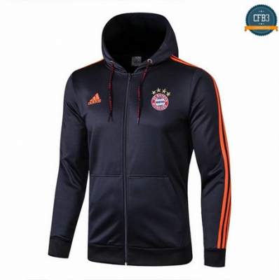 Cfb3 D115 Chaquetas Sombrero Bayern Munich Azul Oscuro 2019/2020