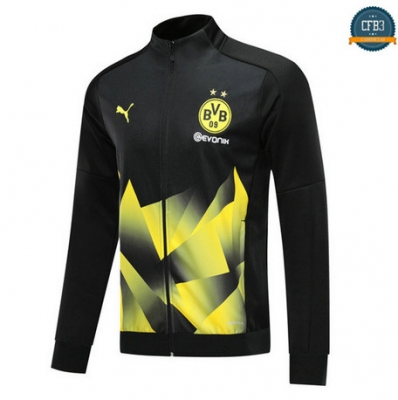 Cfb3 D116 Chaquetas Borussia Dortmund NegroAmarillo 2019/2020