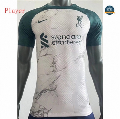 cfb3 camisetas Player Version Liverpool Equipación Especial Blanco 2022/2023