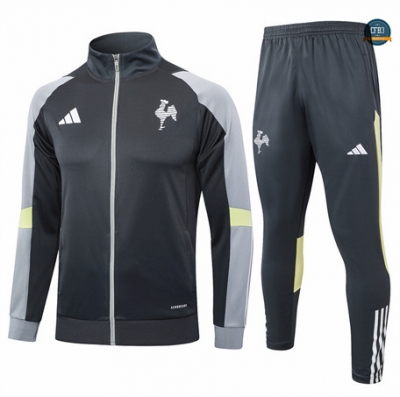 Diseño Chaqueta Chándal Fútbol Atletico Mineiro Equipación 2024/2025 gris oscuro