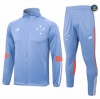 Hacer Chaqueta Chándal Fútbol Cruzeiro Equipación 2024/2025 Gris