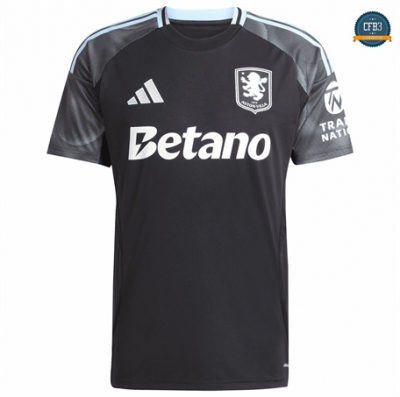 Cfb3 Camiseta futbol Aston Villa 2ª Equipación 2025/2026