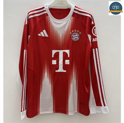 Camiseta futbol Bayern Munich Equipación 1ª Equipación Manga larga 2025/2026