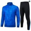 Replicas Chaqueta Chándal Fútbol Barcelona Equipación Azul/negro 2025/2026